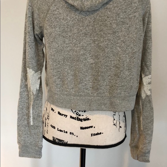 NWOT Elbow Detail Crop Sweatshirt - Picture 5 of 5